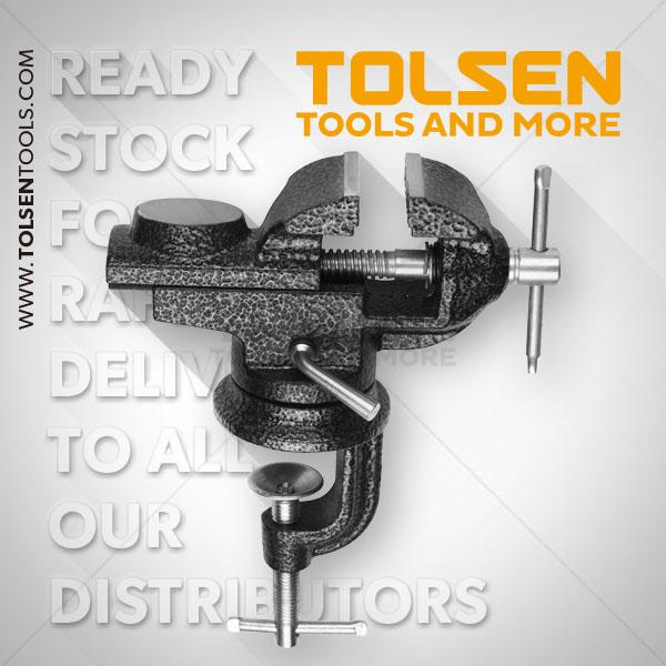 Tolsen 10107 Table Bench Vise Clamp, 50mm