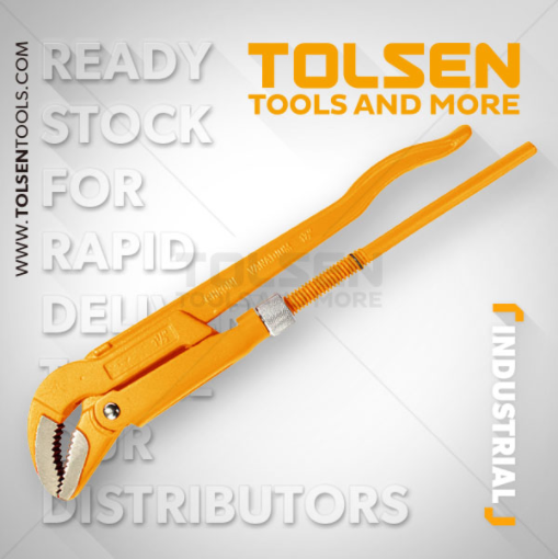 Tolsen 10259 45° Bent Nose Pipe Wrench