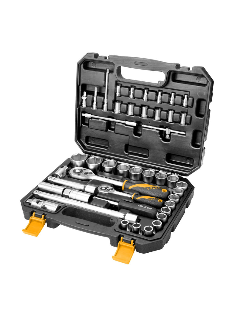 Tolsen 15142/15145 , Mechanics Automative Sockets & Socket Set ( 45 | 94-Pieces)