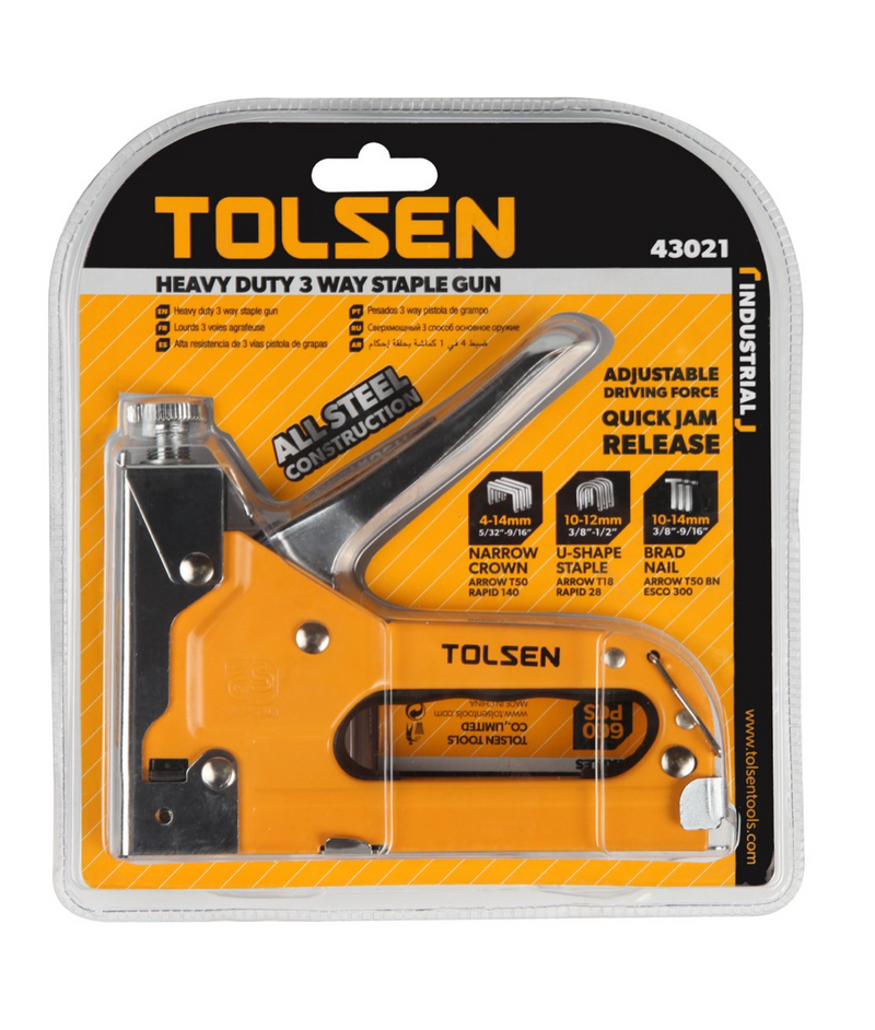 Tolsen 43021, HD 3 way Staple Gun