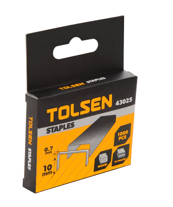 Tolsen 43024/43025/43028/43030, 1000pcs / box Staples
