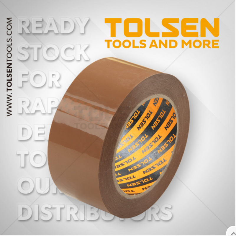 Tolsen 50212/50216, BOPP Brown Tape 48mm