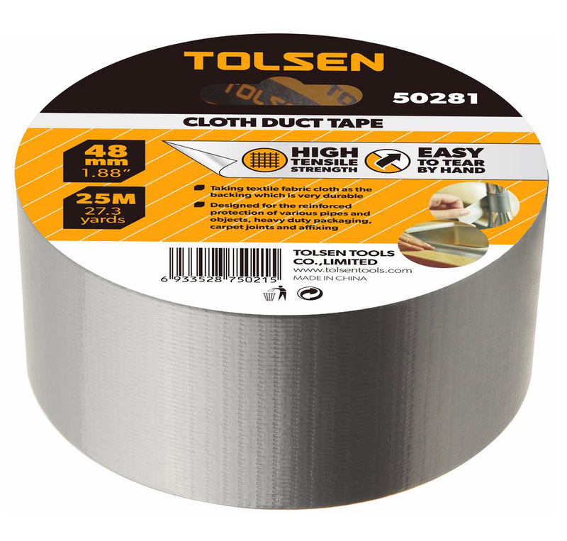 Tolsen 50281, Cloth Tape 48mm