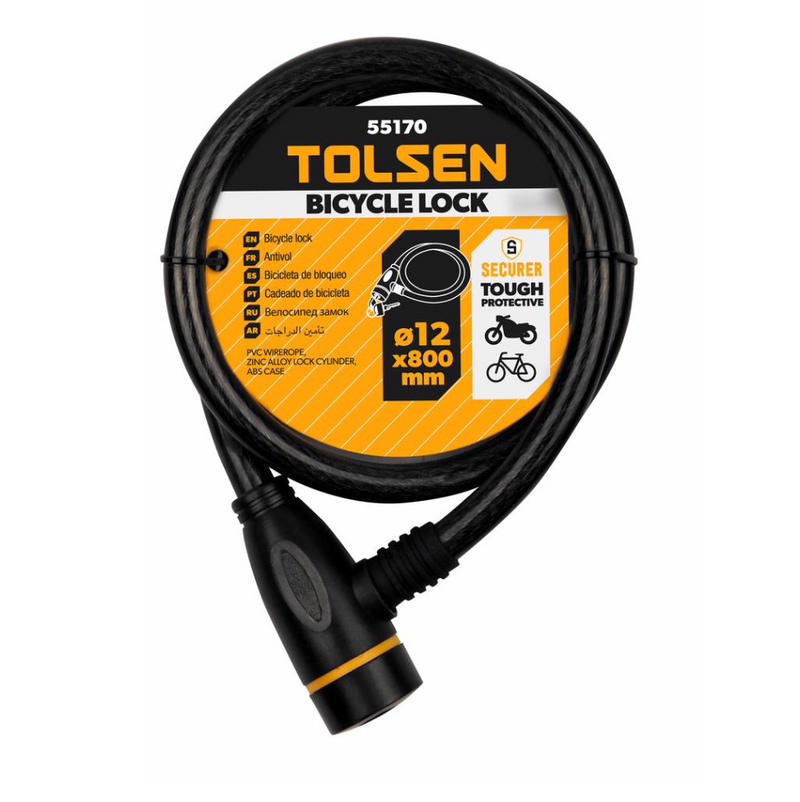 Tolsen 55170 , Bicycle Lock