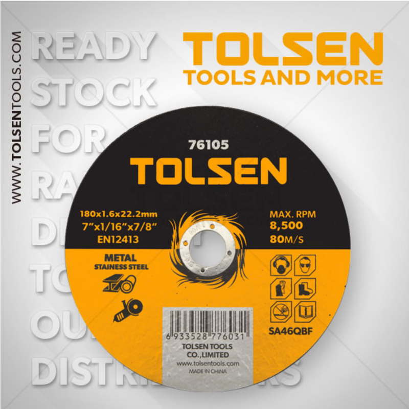 Tolsen 76101-76120, Flat Cutting Disc