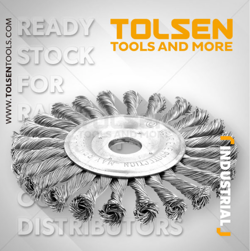 Tolsen 77533, Wheel Twisted Brush