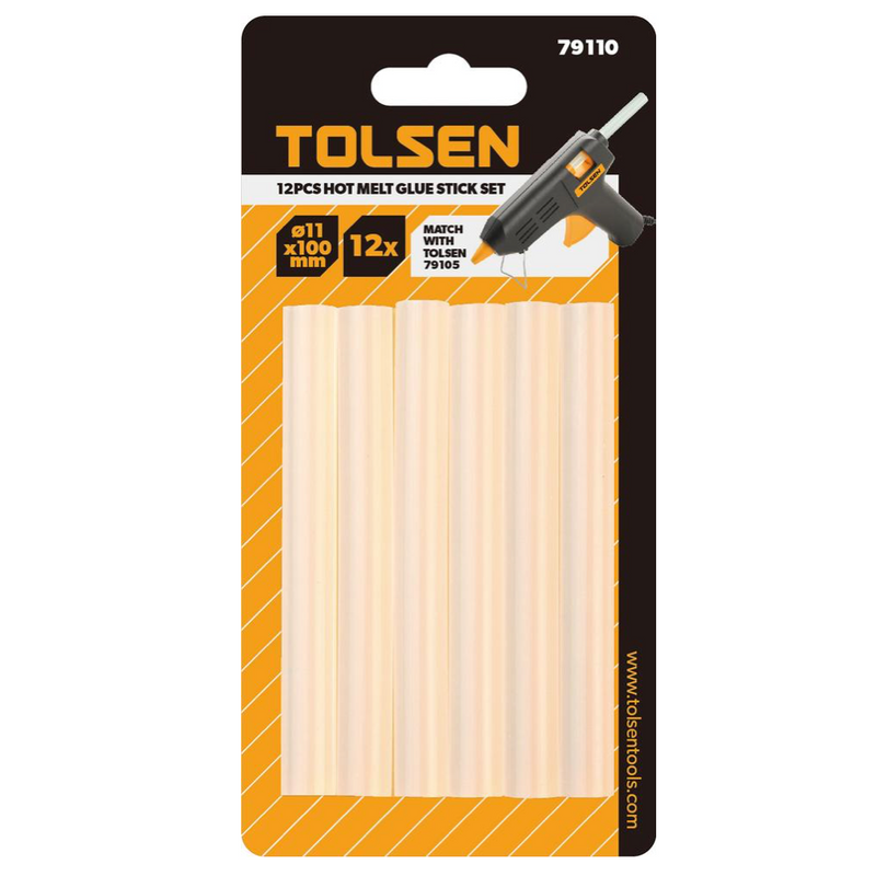 Tolsen 79110/ 79111, 12pcs Glue Stick Set