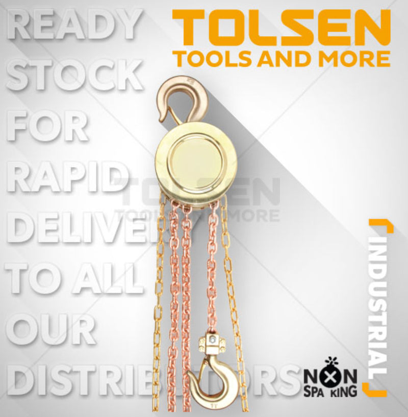Tolsen 71810/71820, Non Spark Chain Block