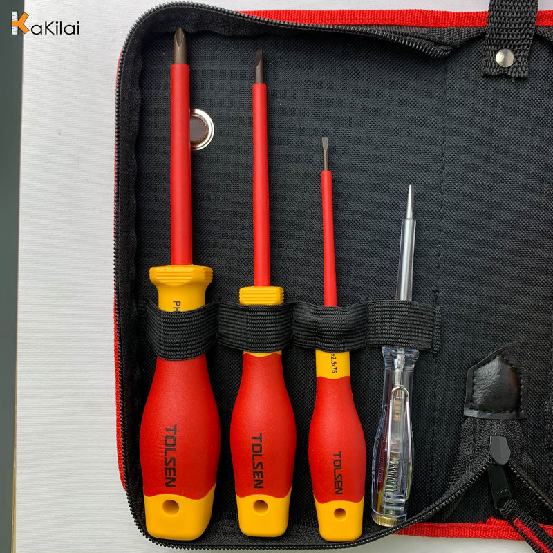 Tolsen V83306 6Pcs Insulated Hand Tools Set