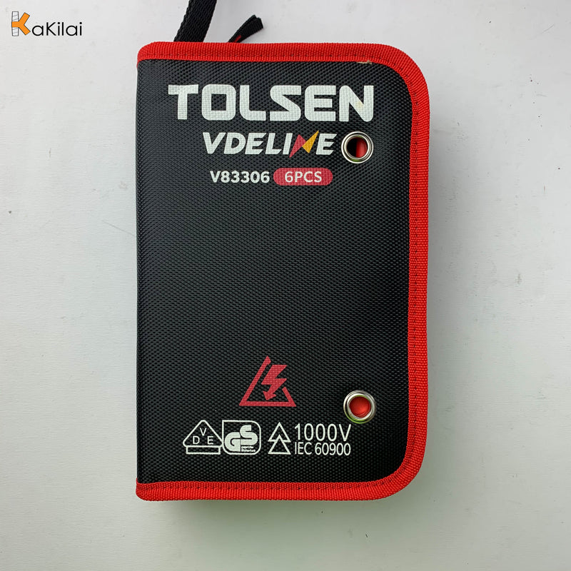 Tolsen V83306 6Pcs Insulated Hand Tools Set
