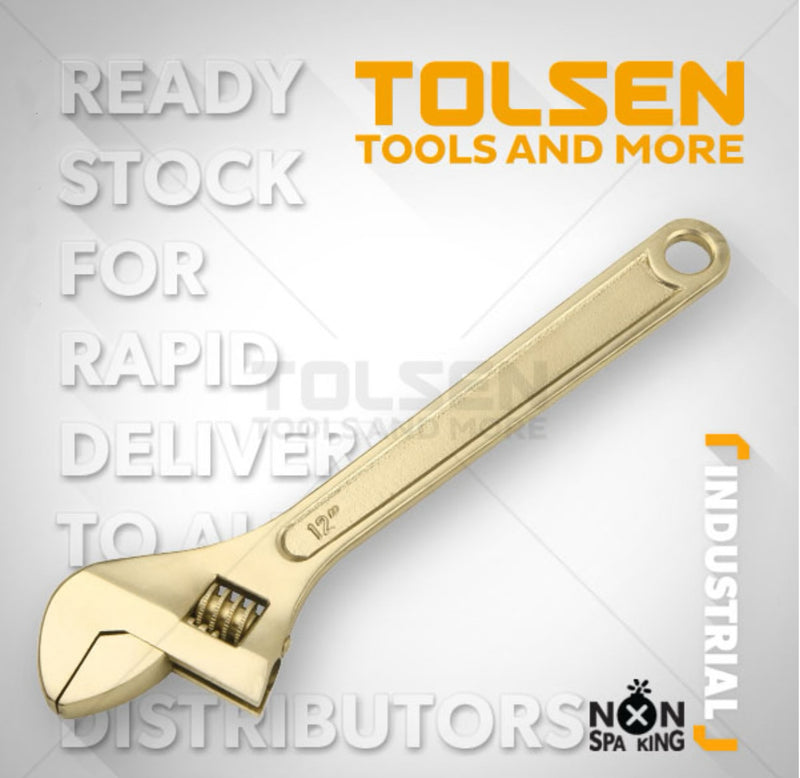Tolsen 70305, Non Spark Adjustable Wrench