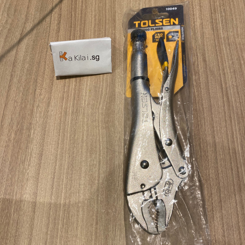 Tolsen 10049 Locking Pliers Vise Grip Round (10") Industrial