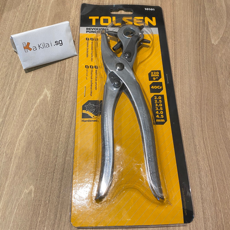 Tolsen 10101, Revolving Punch Plier, 220mm