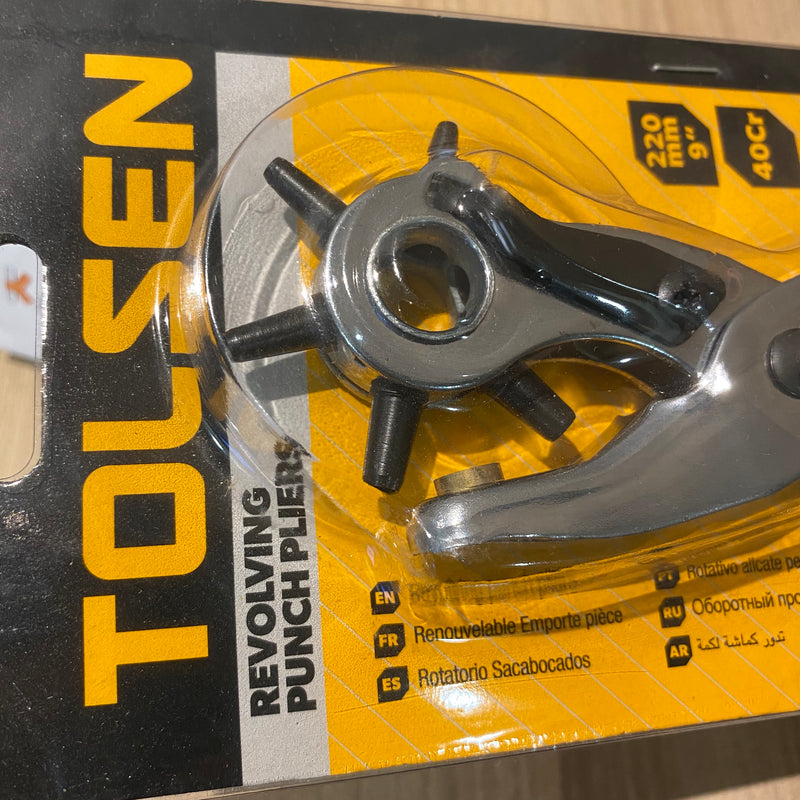 Tolsen 10101, Revolving Punch Plier, 220mm