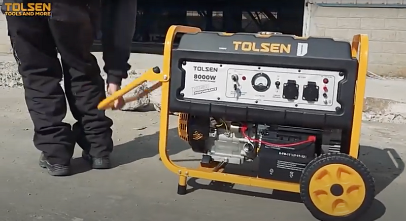 Tolsen 79993, 8000w Industrial Petrol Generator