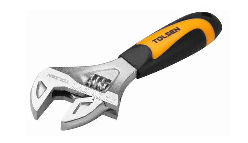 Tolsen 15280, Stubby Adjustable Wrench (6.5")