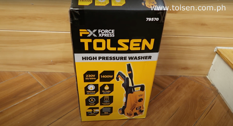 Tolsen 79570, HIGH PRESSURE WASHER