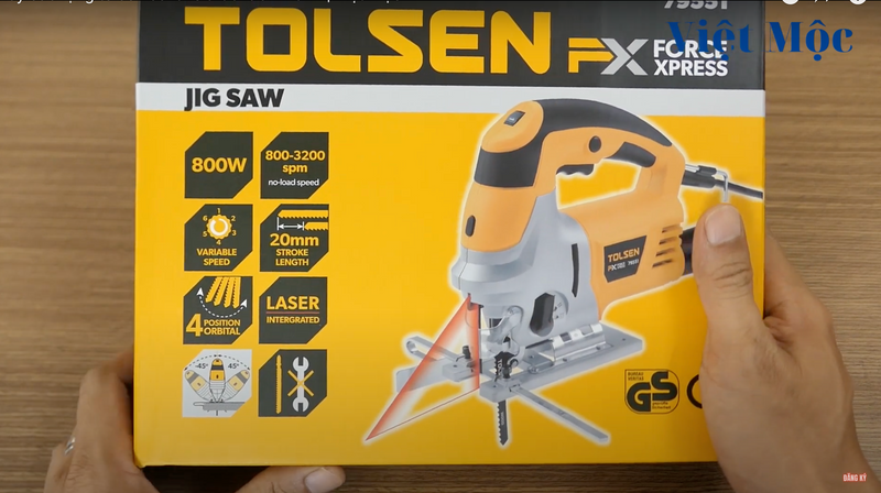 Tolsen 79551, Jigsaw 800W