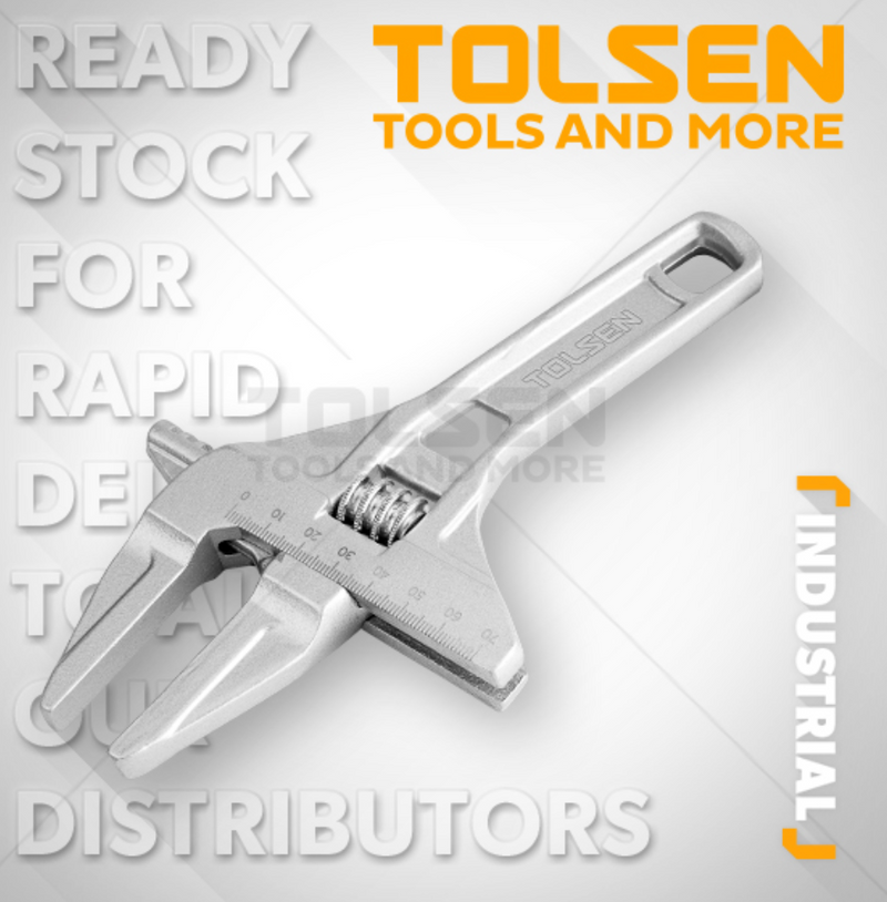 Tolsen 15303, Big Adjustable Wrench 205mm