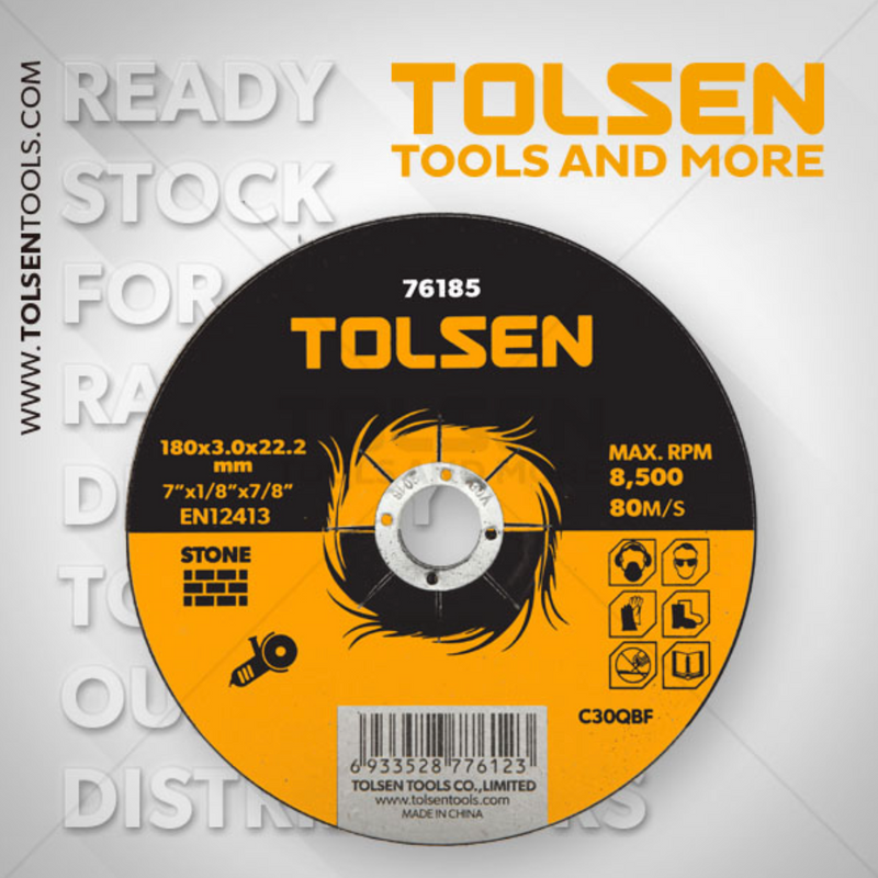 Tolsen 76181/76183/76185, Depressed Stone Cutting Disc