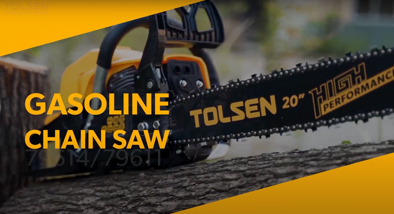 Tolsen 79614, Petrol Gasoline Chain Saw 2200W