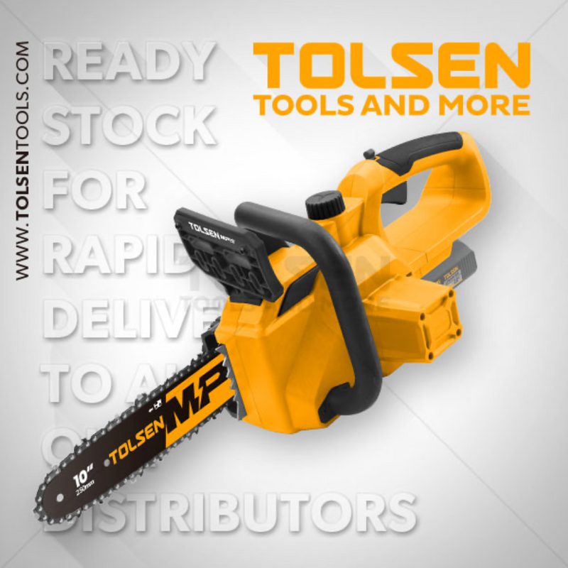 Tolsen 87362, 20V Li-Ion Chain Saw 400W B