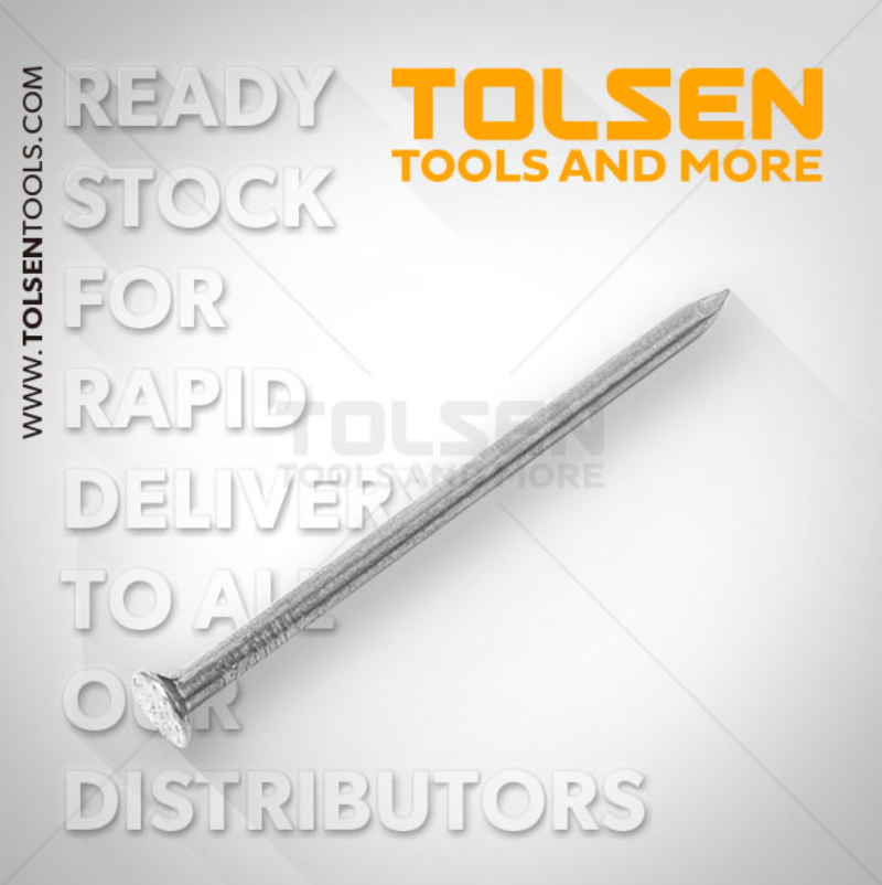 Tolsen 54031 - 54036, Steel Nails 1kg / box