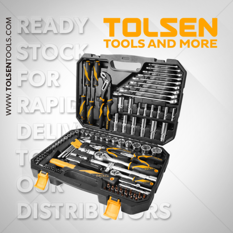 Tolsen 85354, 116pcs Tools Set