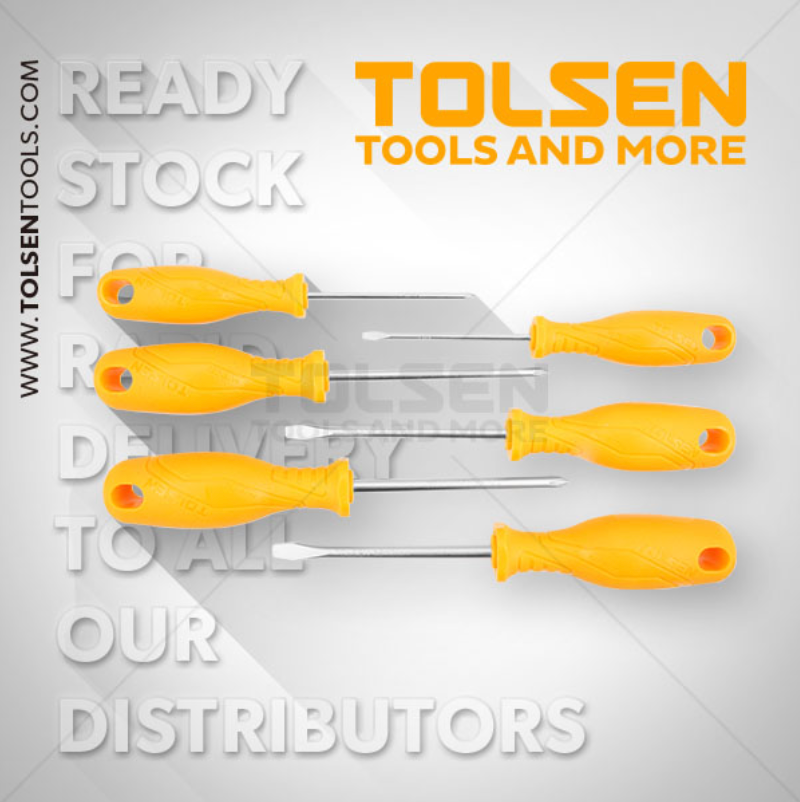 Tolsen 20738, 6pcs Screwdriver Set