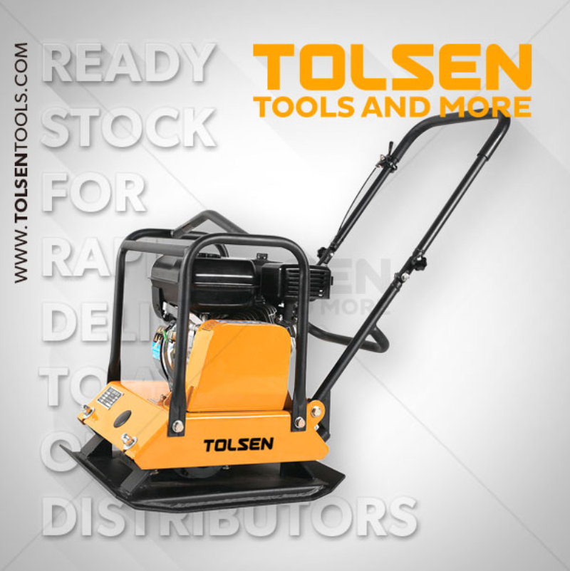 Tolsen 86104, Petrol Plate Compactor 5.5Hp