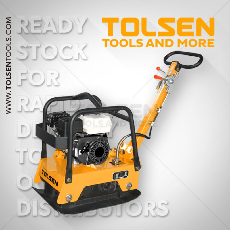 Tolsen 86110, Petrol Plate Compactor 5.5Hp