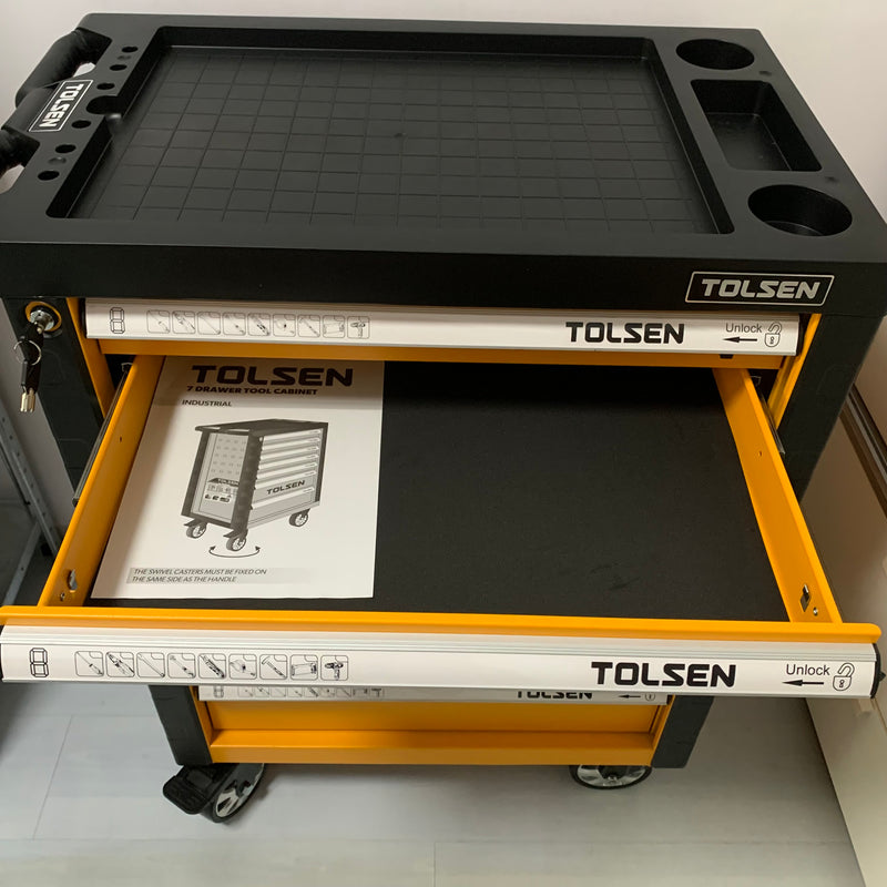 Tolsen 80307, 7 Drawer Tool Cart/Roller Cabinet