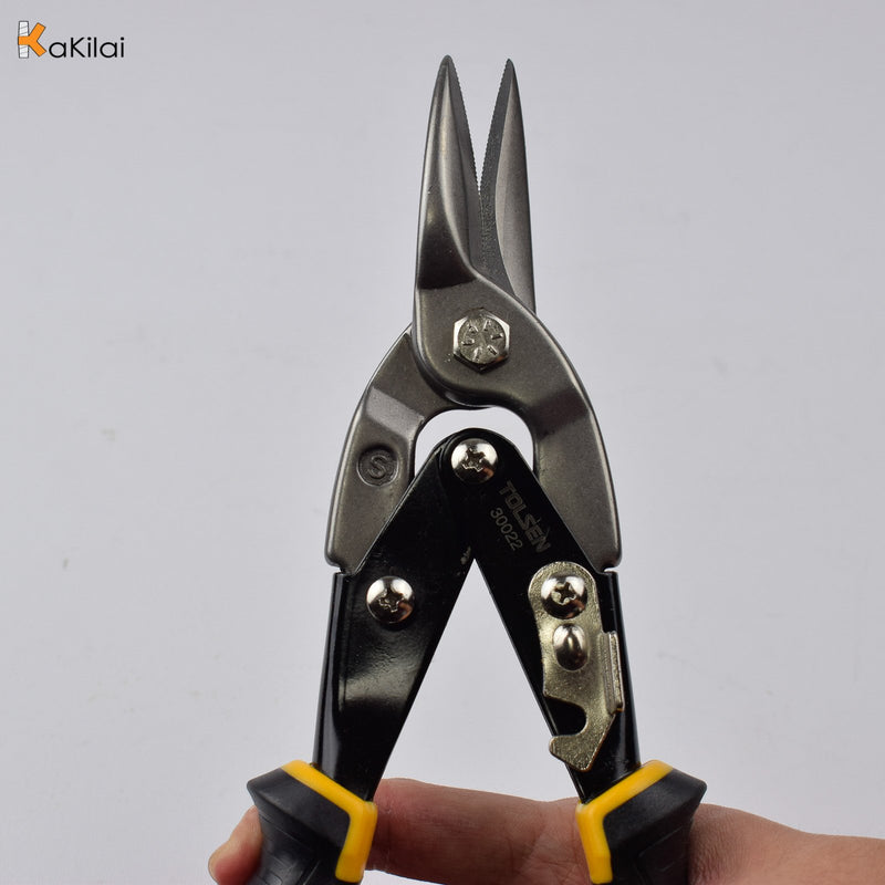 Tolsen Straight Cut Tin Snips for Cutting Metal Sheet Heavy Duty