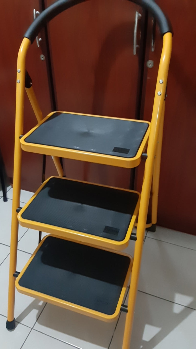 Tolsen 62683, 3 Step Steel Foldable Ladder 150kg