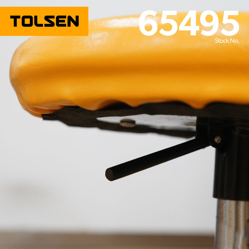 Tolsen 65495 Pneumatic Roller Seat For Mechanic, Automotive Technician